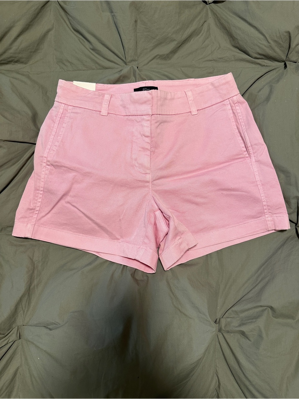J. Crew Pink Cotton Bermuda Shorts